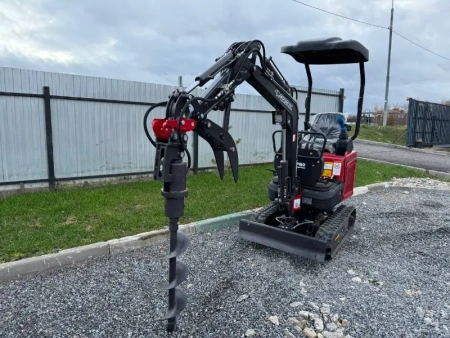 Мини экскаватор QUADTRAC E13PRO