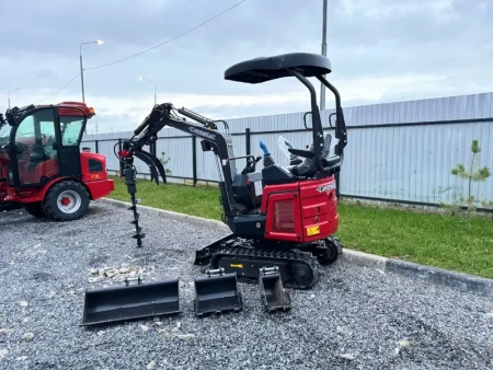 Мини экскаватор QUADTRAC E13PRO
